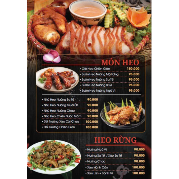 Món Heo & Heo Rừng