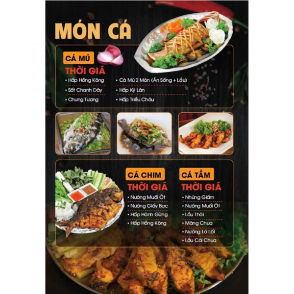 Cá Mú, Cá Chim & Cá Tầm